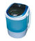 Sola lavadora reservada portátil azul de la tina con el secador cubierta plástica transparente de 2,8 kilogramos proveedor